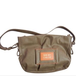 See By Chloe Maya Shoulder Bag. Beige. Purse. NWT